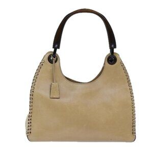 Gucci Beige Leather Shoulder Bag